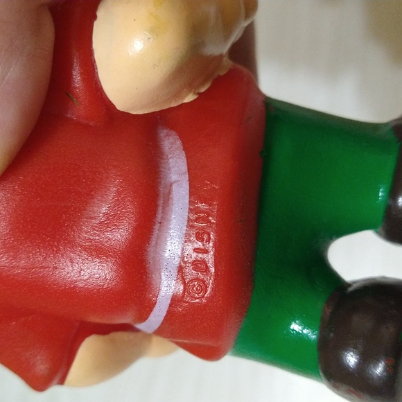 Vintage Snow White & The Seven Dwarfs "Doc" Squeaky Toy Rubber Figure - Picture 4 of 5